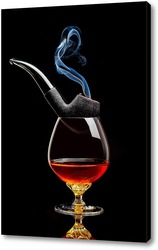   Картина Коньяк и курительная трубка