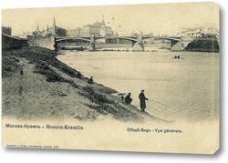   Картина Набережная Храма Христа Спасителя 1900  –  1902