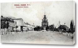   Картина Театральная площадь 1900  –  1905 ,  Россия,  Рязанская область,  Рязань