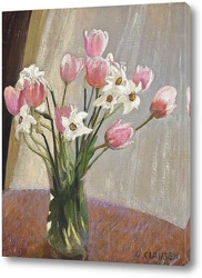   Картина Тюльпаны и нарциссы