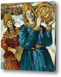   Картина Праздник в Древней Руси. 1910