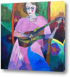    Женщина с гитарой