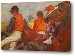  Abstract horse racing