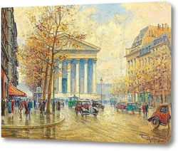   Картина Площадь Мадлен, Париж