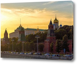   Картина Москва на закате