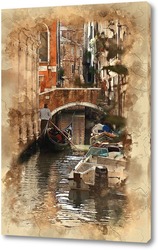   Картина Канал Венеции