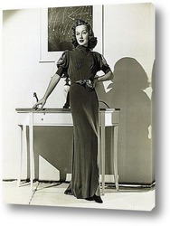   Картина Энн Ширли демонстрирующая новое платье,1937г.
