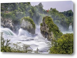   Картина Рейнский водопад