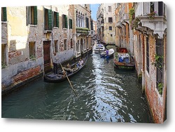   Картина По каналу Венеции