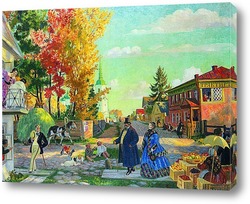   Картина Осеннее гулянье. 1922
