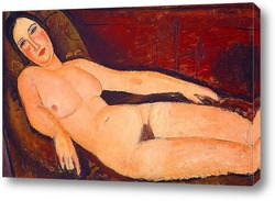   Картина Обнаженная на диване, 1918