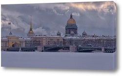   Картина Зимний Петербург
