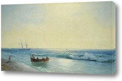  Моряки, Идущие На берегу 1897