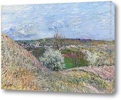   Картина У холмов Санкт-Маммес весной