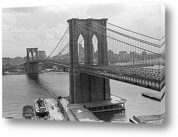  Бруклинский мост в Нью-Йорке,1903