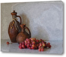   Картина С виноградом