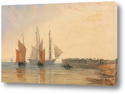   Картина Вход в каланскую гавань