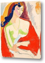  Картина Женщина с шалью