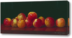  Картина Яблоки на столе