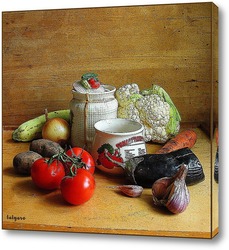   Картина Натюрморт с овощами