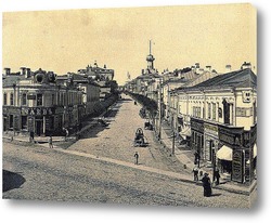   Картина Новая Басманная, Москва, 1888