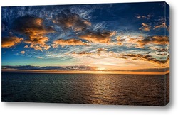   Картина Закат в Мексиканском Заливе