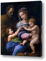  Картина Святое семейство с маленьким Иоанном Крестителем