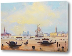   Картина Вид Венеции