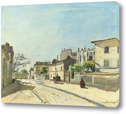   Картина Улица Парижской Богоматери.Париж