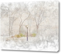   Картина Зимний парк