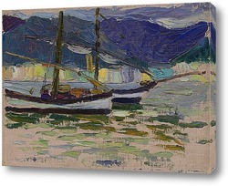   Картина Рыбацкие лодки, Сестри