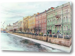   Картина Питерские каналы