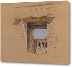   Картина Храм Эдфу: дверь Пилона