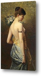   Картина Юная красавица, 1892