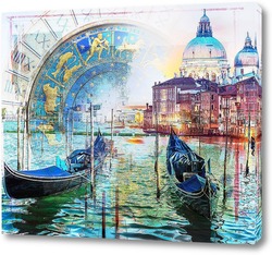   Картина Венеция на рассвете