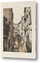   Картина Улицы и каналы в Венеции, 1890 - 1900