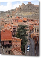   Картина Крыши и стены Альбаррасина