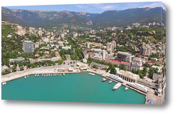   Картина Вид с воздуха на Ялту, Крым