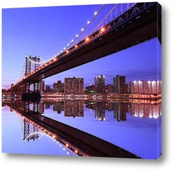  Бруклинский мост в Нью-Йорке