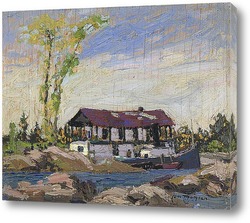  Картина Плавучий дом - Дог-поинт, 1914