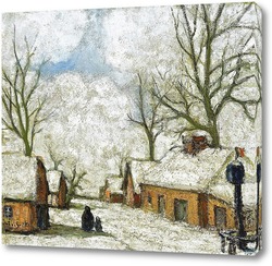    Одиночество - деревня под снегом