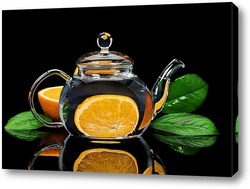   Картина Апельсин в чайнике
