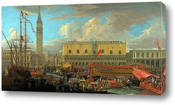  Регата на Большом канале в Венеции в честь короля датского Фридр