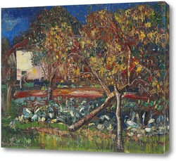   Картина Сад в Кань-сюр-Мер