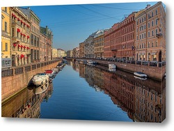   Картина Санкт-Петербург, утро на Мойке