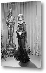   Картина Барбара Стрейзанд с Оскаром