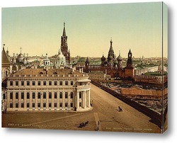   Картина Кремль, Москва, Россия. 1890-1900 гг