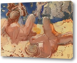    Фигуры на пляже