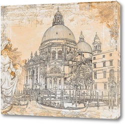   Картина Венеция. Собор