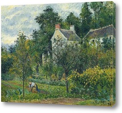   Картина Дом и сад в пунтуазе
